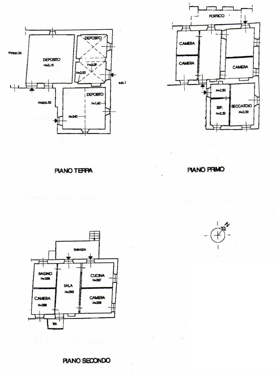 Immagine1.jpg - Terratetto - Terracielo Campo Benedetto 1, Varese Ligure - planimetria 1