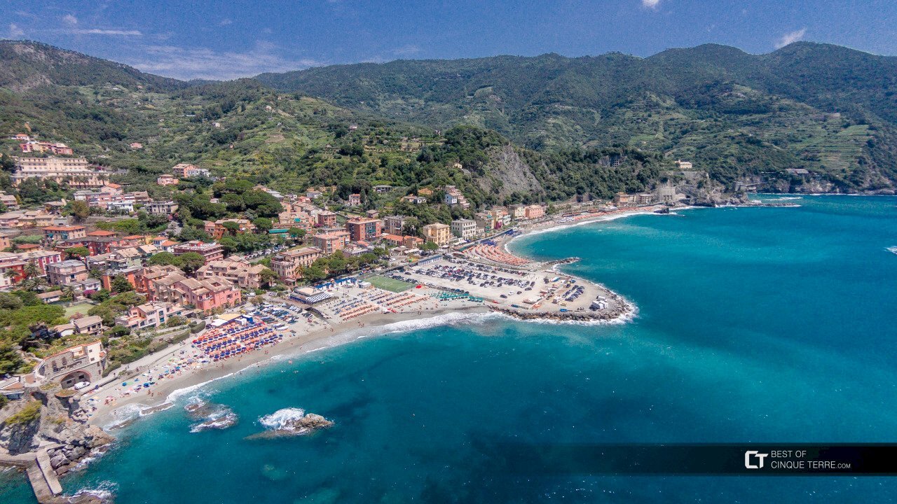 cinque-terre-monterosso-aerial-view-drone.jpg - Bed & Breakfast Via Padre Semeria 9, Monterosso al Mare - photo 1