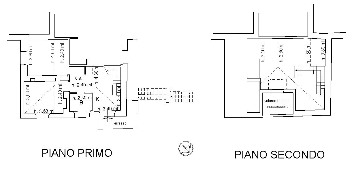plan.jpg - Four-room apartment Lavagna - floor plans 1
