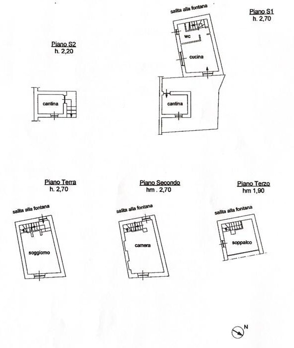 planimetria.jpg - Terratetto - Terracielo Località Lavaggiorosso 8, Levanto - planimetria 1