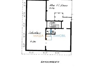 Piano Seminterrato.jpg - Laboratorio Via del Papino 15, Massa - foto 14