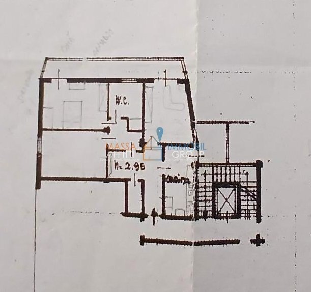 5.jpg - Four-room apartment Viale Eugenio Chiesa 21, Massa - floor plans 1