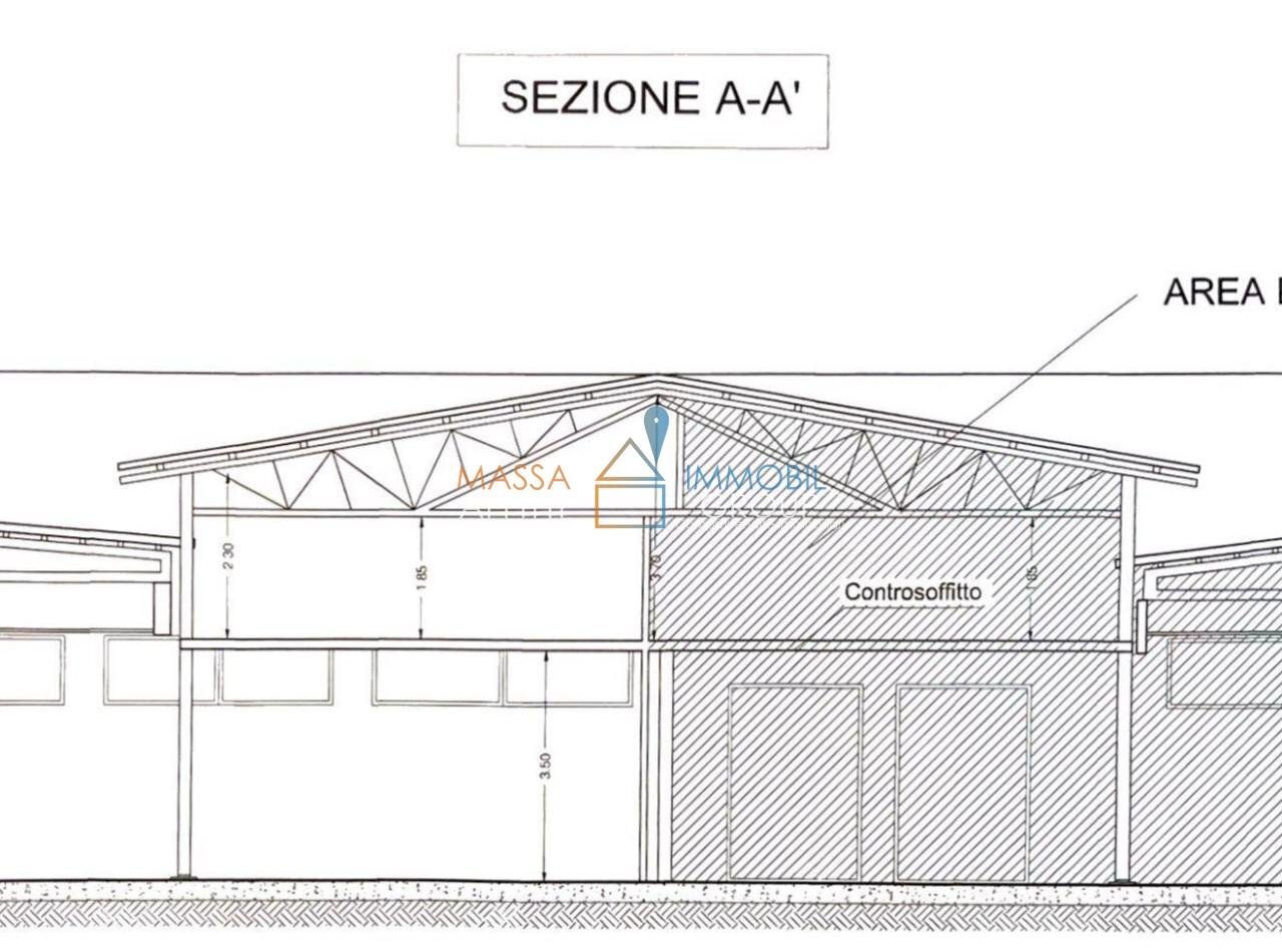 7.jpeg - Locale Commerciale Strada Statale 330 di Buonviaggio 19, Vezzano Ligure - planimetria 1