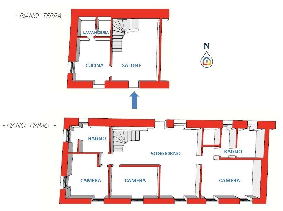 PIEVE VIA SAN BERNARDO 7.jpg - Appartamento Via San Bernardo 9, Pieve Ligure - planimetria 1