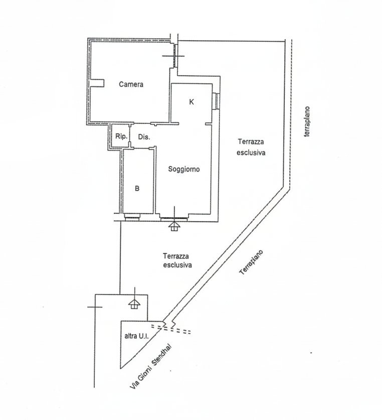 Planimetria.png - Bilocale Via Giorni Santarò 105, Tovo San Giacomo - planimetria 1