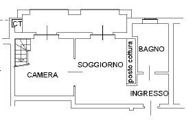 PIANO 1.jpg - Trilocale Via Gerardi Bianca 4, Ciriè - planimetria 1