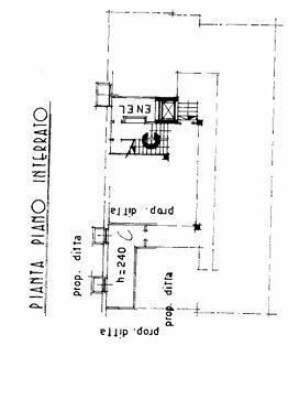 planimetria daniele cantina - Three-room apartment Via Rossetti Dott.Luigi  7, Ciriè - floor plans 1