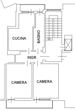 PLAN WEB ALLOGGIO.png - Four-room apartment Ciriè - floor plans 1