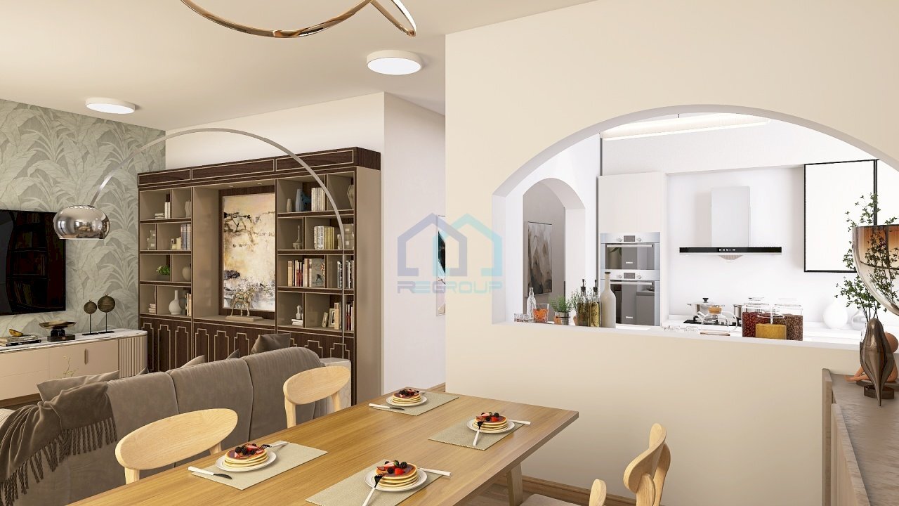 soggiorno - Appartamento Via Fratelli Grondona 18, Savona - foto 3
