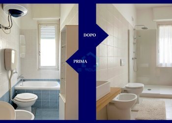 bagno - Bilocale Via alla Torre 36, Spotorno - foto 4