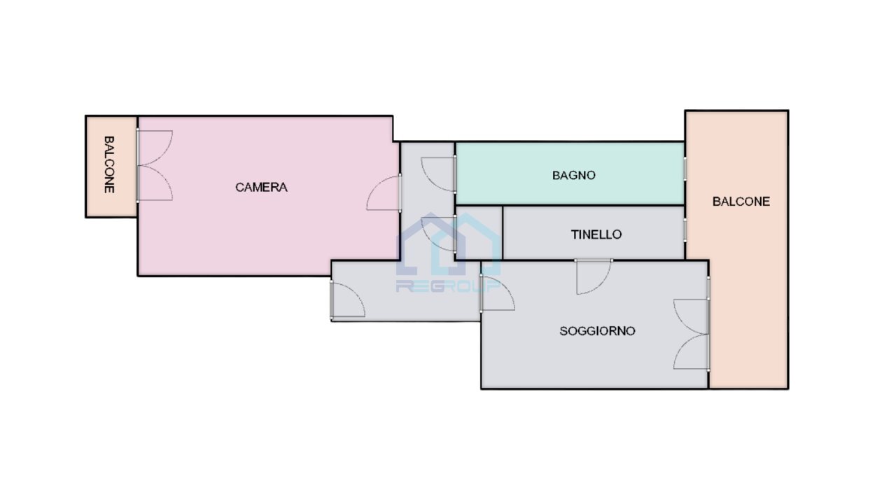 PLANIMETRIA - Three-room apartment Piazzale Piemonte 9, Albissola Marina - floor plans 1
