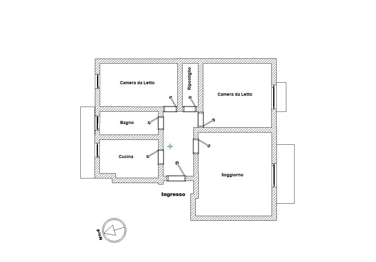 pln.jpg - Apartment Via Piacenza 440D, Chiavari - floor plans 1