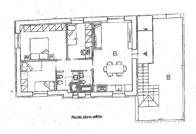 planimetria ok.jpg - Appartamento Via Mazzini, Camaiore - planimetria 1