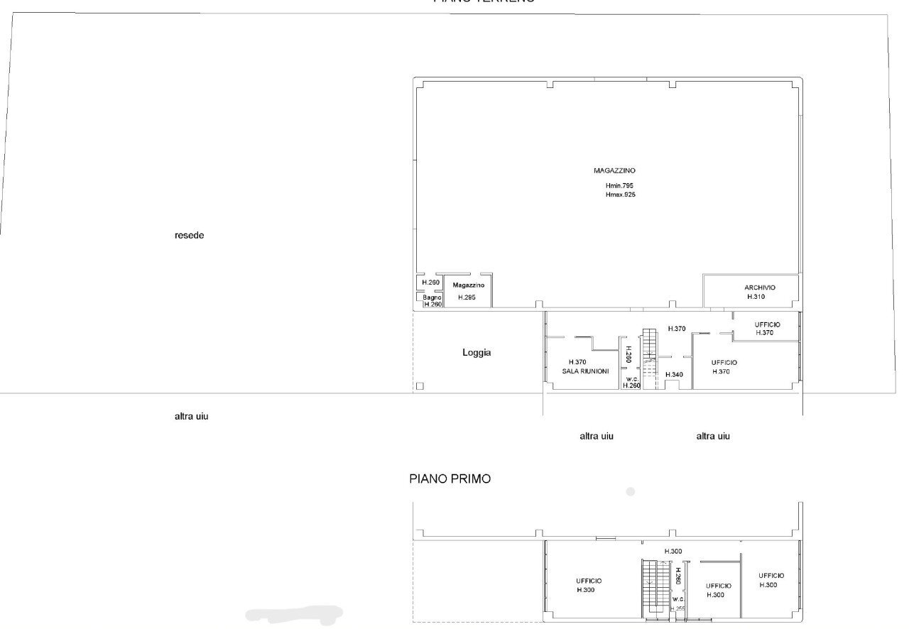 Planimetria.jpg - Commercial Premises Via San Vito di Sotto, San Casciano in Val di Pesa - floor plans 1