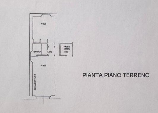 Planimetria.jpg - Two-room apartment Via Alfredo Oriani, Firenze - floor plans 1