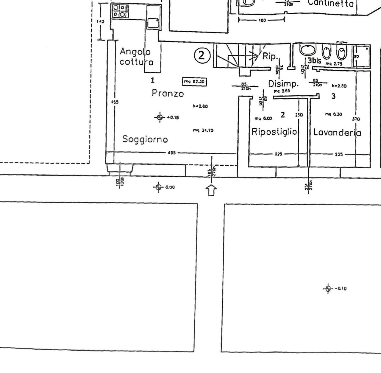 plan.jpeg - Quadrilocale Via Chiantigiana per il Ferrone, Impruneta - planimetria 1
