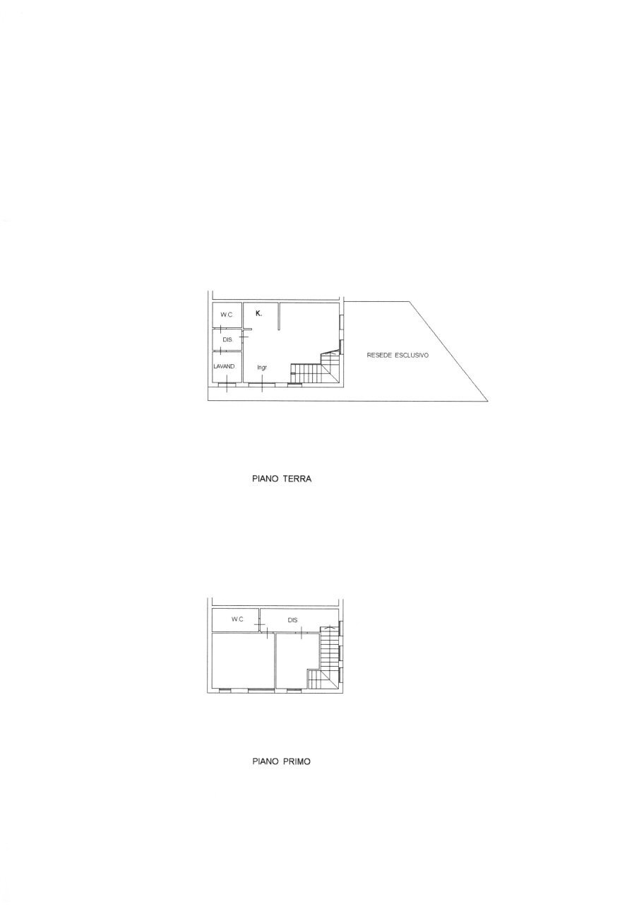 planimetria - Villa Piazza del Comune, Vaiano - planimetria 1