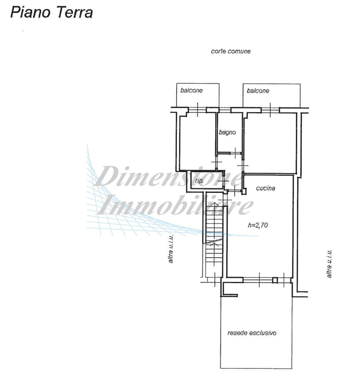 piano terra.jpg - Villa a Schiera Via Rino Pachetti, Rosignano Marittimo - planimetria 1