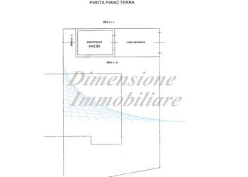 PLANIMETRIA GARAGE.jpg - Casa indipendente Via Tommaso Campanella, Rosignano Marittimo - foto 16