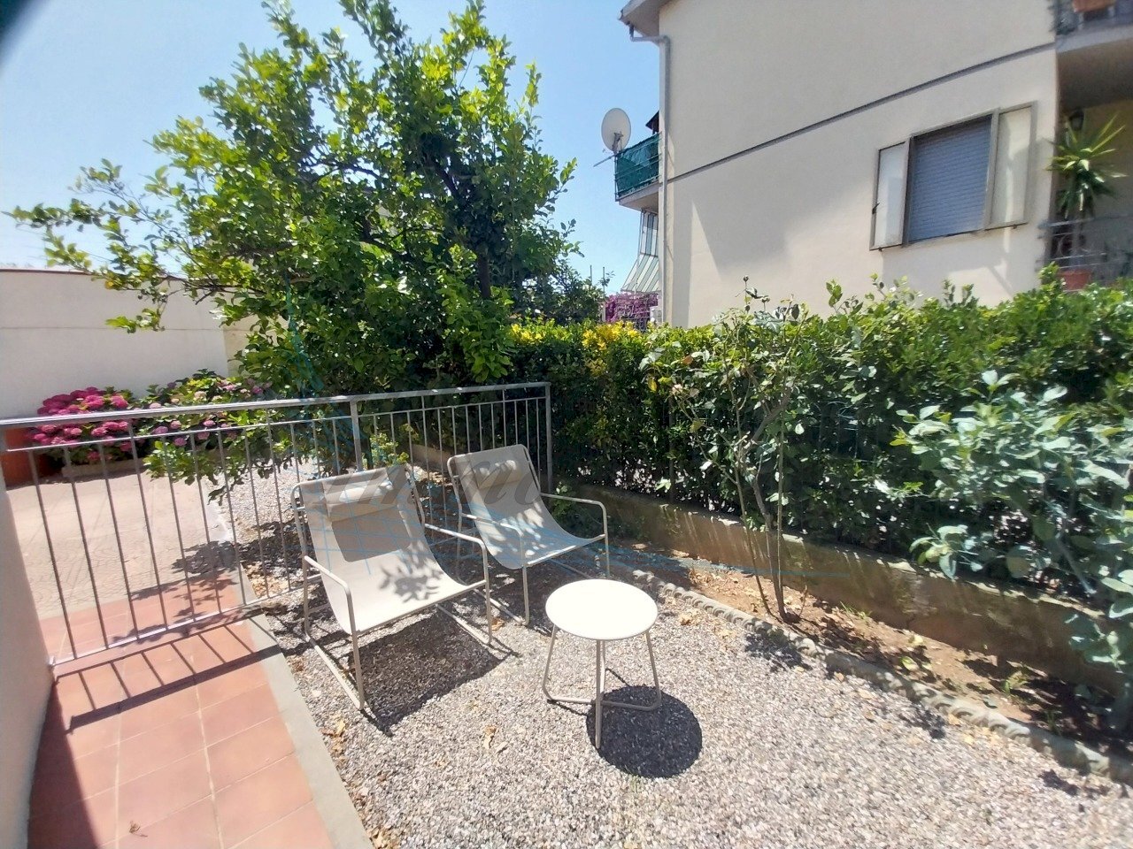 Giardino - Zona Relax.jpg - Trilocale Piazza Garibaldi 111/112, Rosignano Marittimo - foto 3