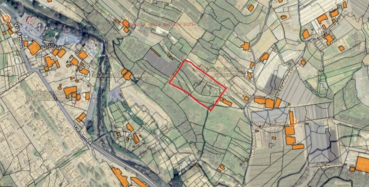 Cartografia.jpg - Building land Via Ciouse 15, Sanremo - photo 2