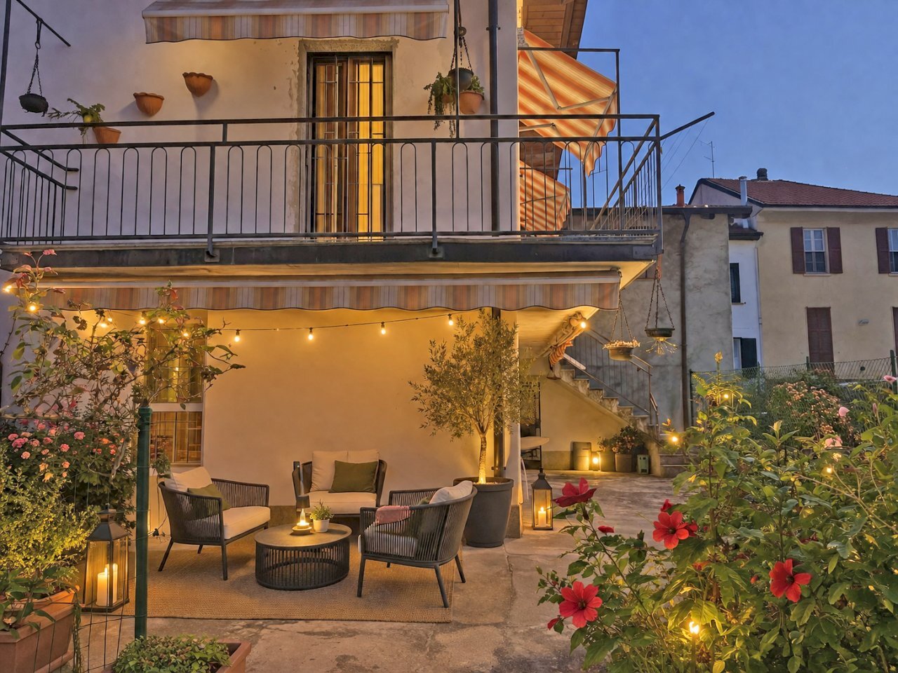 RENDERING AREA ESTERNA - Portion of a house Contrada Conti Coco 20/2, Cocquio-Trevisago - photo 1