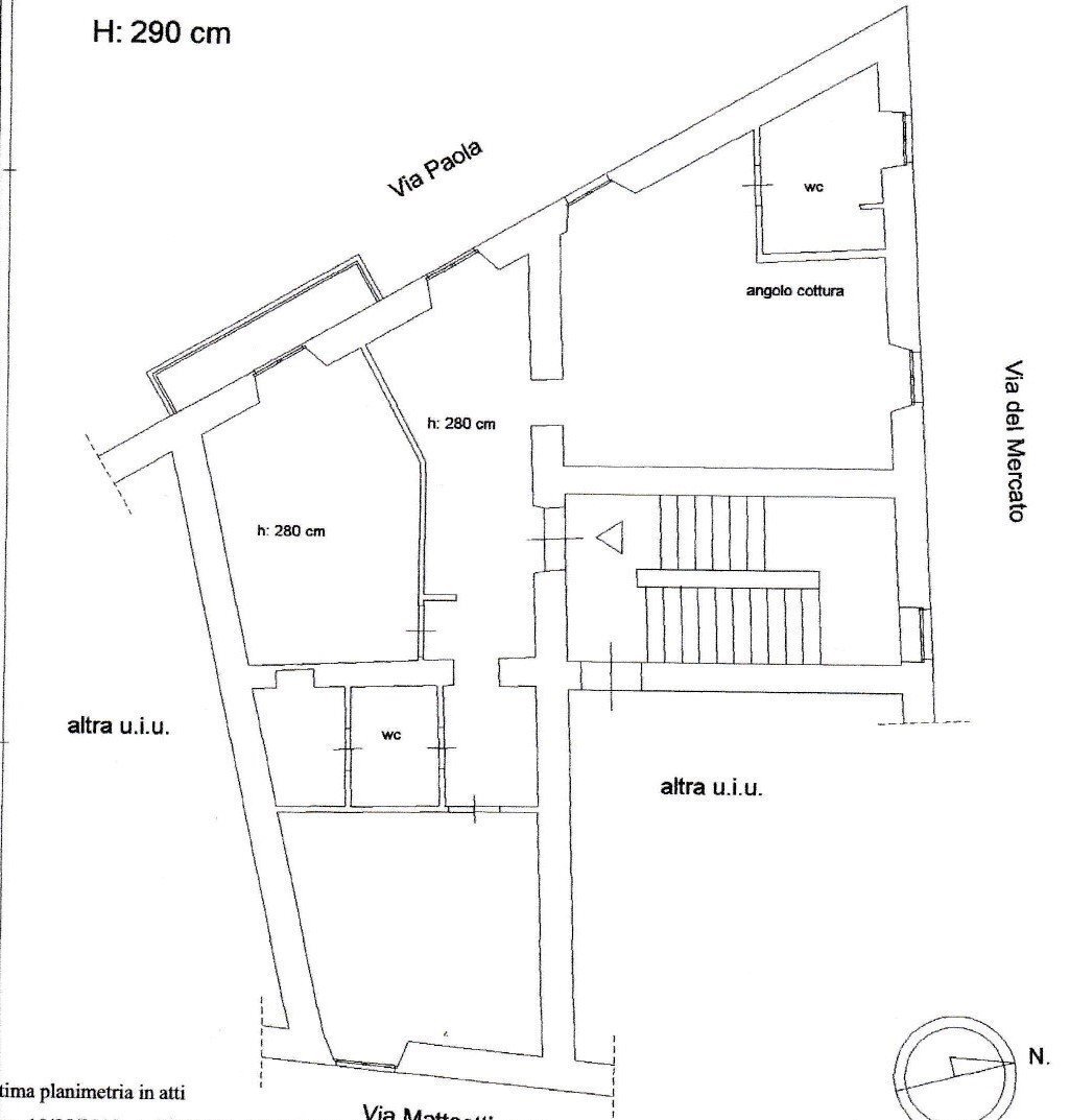 Planimetria _page-0001.jpg - Quadrilocale Via del Mercato 2, Frascati - planimetria 1