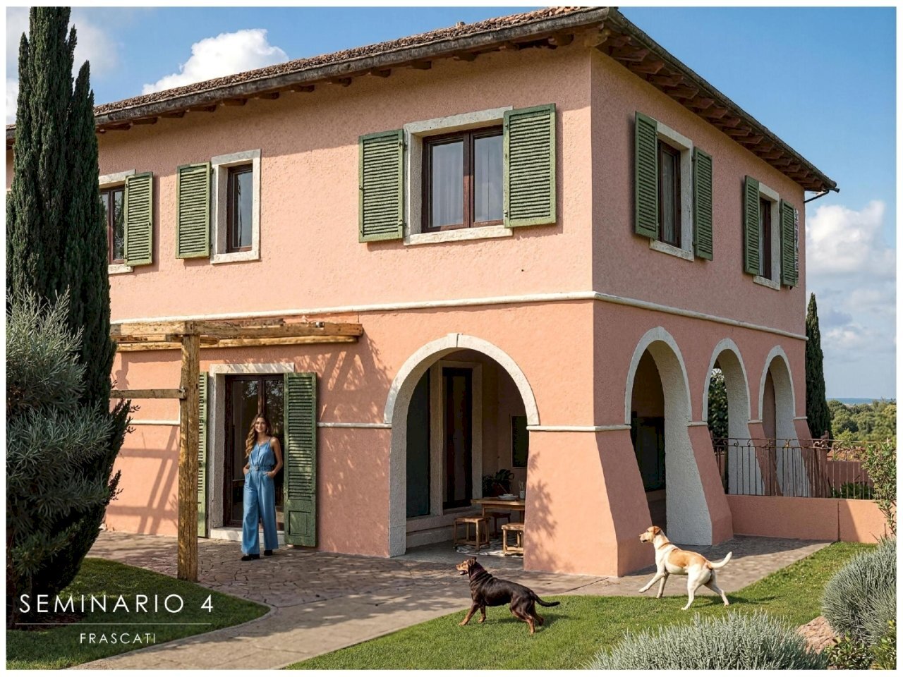 seminario render ultimo-2_page-0001.jpg - Villa a Schiera Via Del Seminario 4, Frascati - foto 2