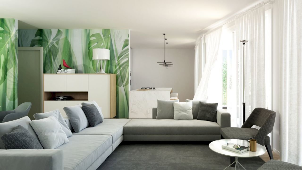 modello 3D via Monteberico - zone giorno B2_low.jp - Casa indipendente Marcon - foto 3