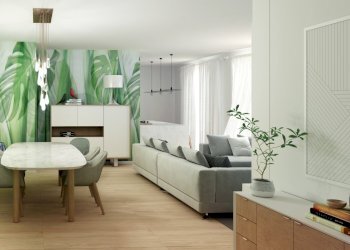 modello 3D via Monteberico - zone giorno B1.jpg - Casa indipendente Marcon - foto 4