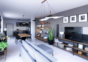 8_Soggiorno_P1_INT.4.jpg - Trilocale Via della Rimessa, Mentana - foto 8