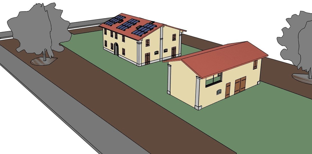 Rendering.jpg - Independent house Via del Papa 1580, Crevalcore - photo 1