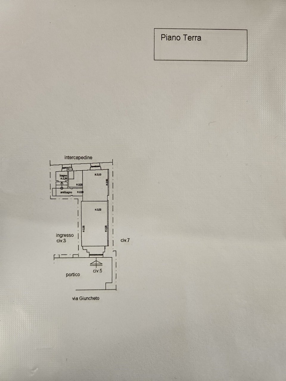 Piantina  magazzino Vinelli.jpg - Warehouse Via Giuncheto, Santa Margherita Ligure - photo 1
