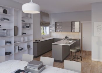 6-Cucina piano primo_Giovanni XXII.jpg.jpg - Quadrilocale Via Oreste Vancini, Castel Maggiore - foto 6