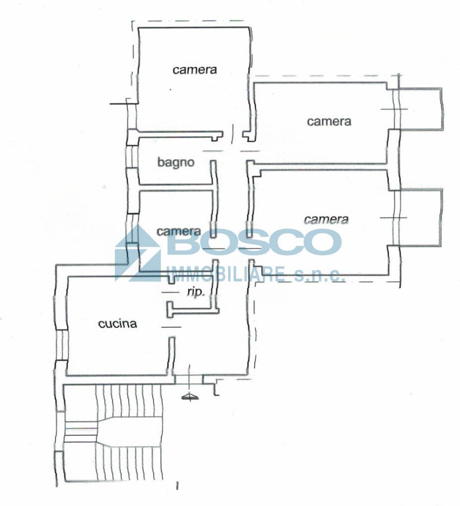 planimetria 1.jpg - Appartamento Via Vittorio Veneto 20, La Spezia - planimetria 1