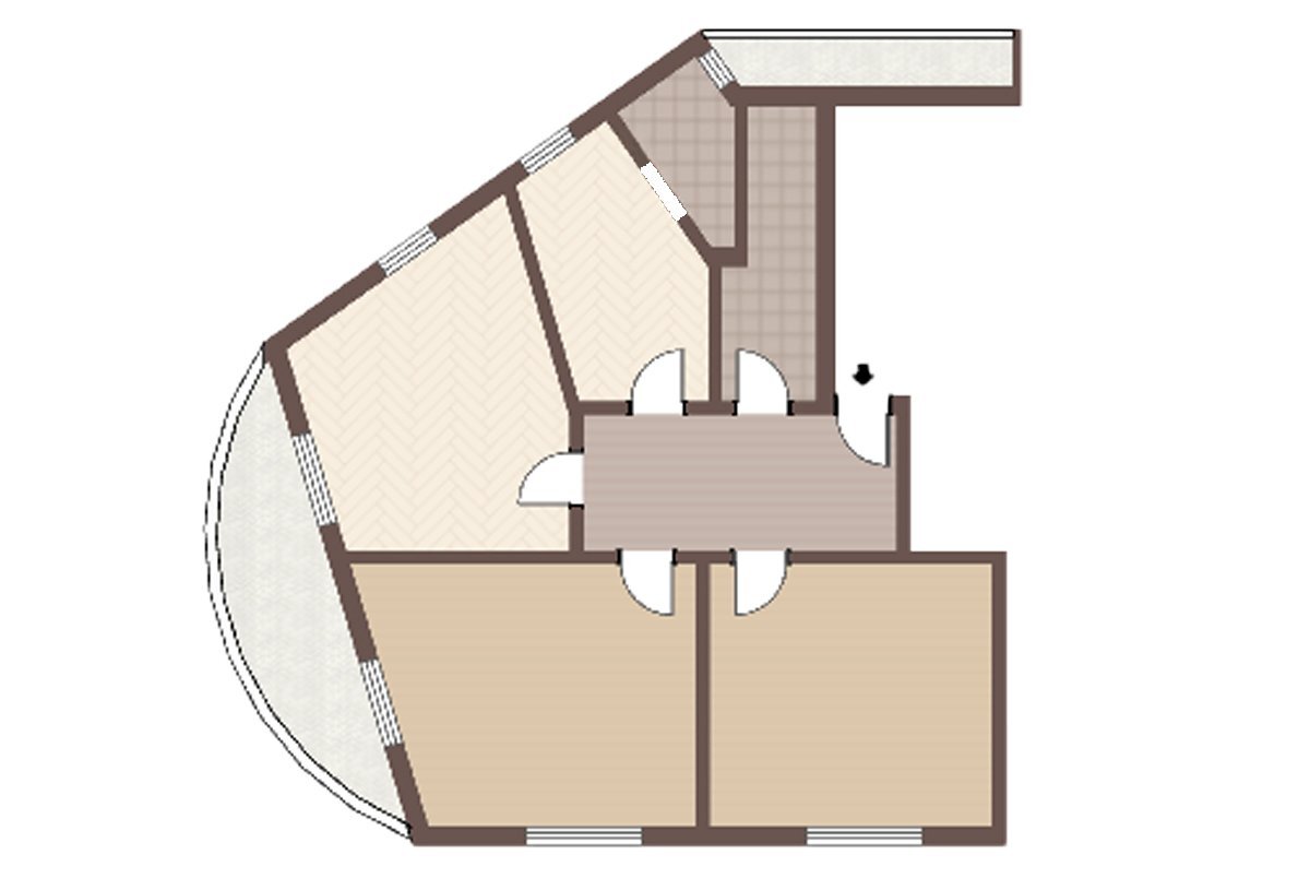 Pianta-color.jpg - Trilocale Via XX Settembre 41, Gardone Val Trompia - planimetria 1