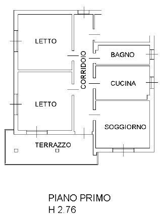 pln.jpg - Trilocale Viale Guglielmo Marconi 42/B, Aviano - planimetria 1