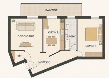 5, 10_05_08.jpg - Trilocale Rapallo - foto 10