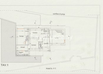 Pianta piano terra.jpg - Villa Via San Gennaro 77, Capannori - foto 28