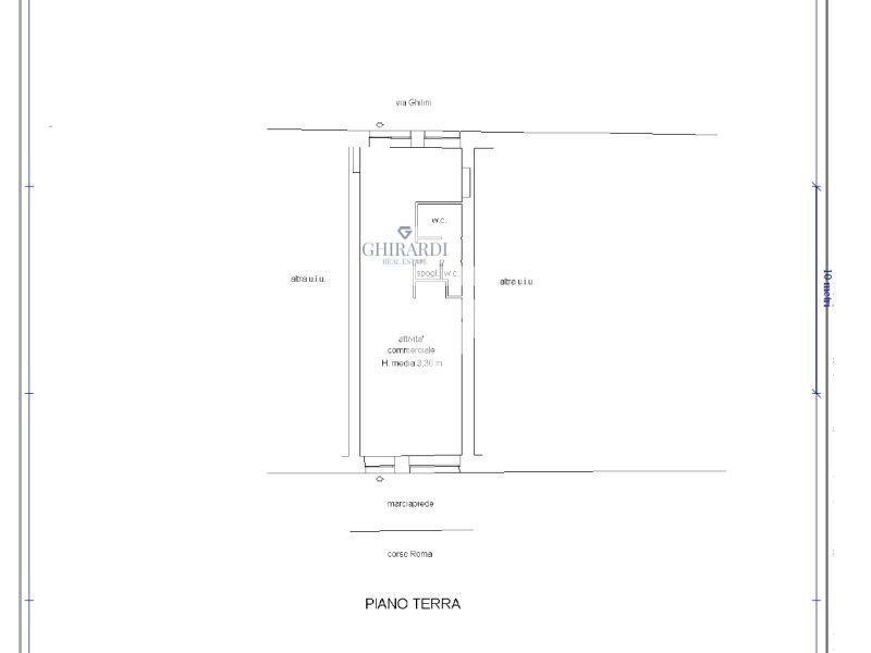 PLANIMETRIA-LOGATA-800x600.jpg - Bar Tavola Calda - Fredda Corso Roma, Loano - planimetria 1