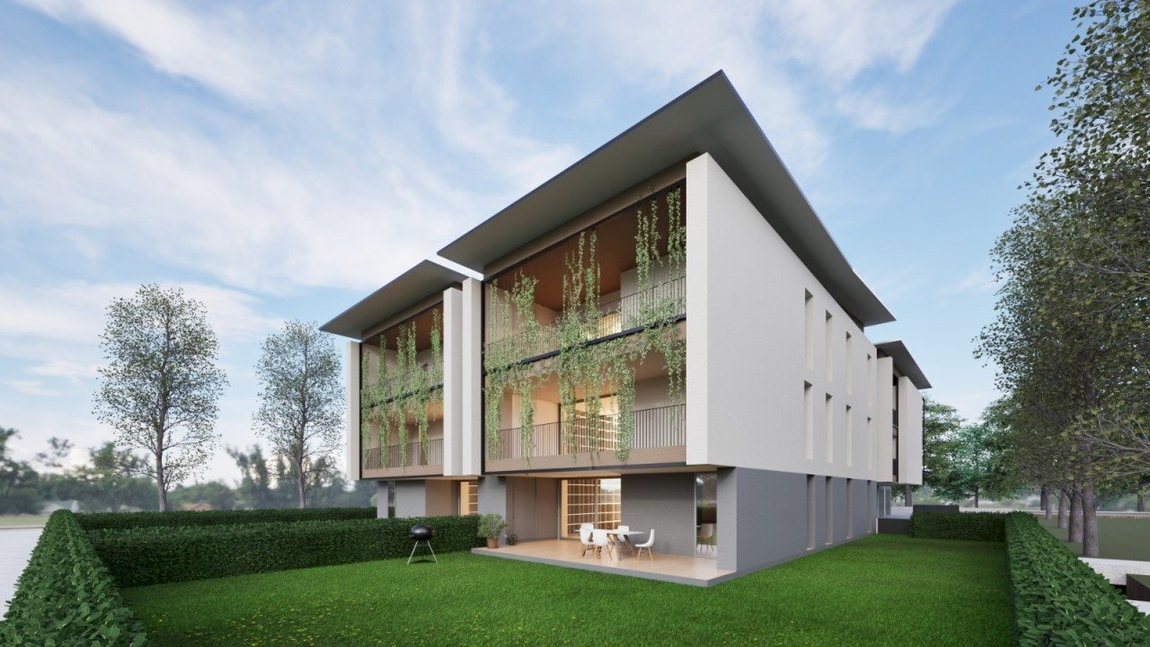 Facciata SUD EST.jpg - Four-room apartment Reggio nell'Emilia - photo 1