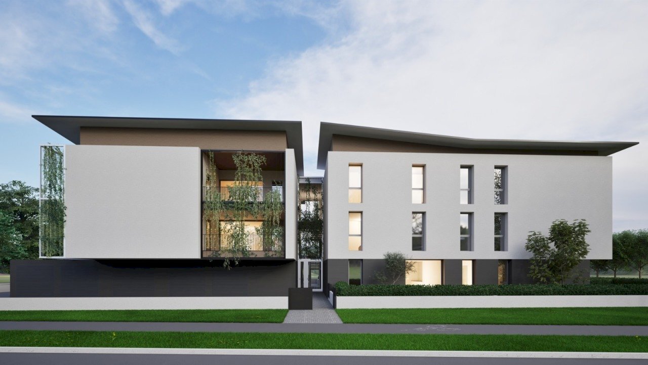 Prospetto OVEST.jpg - Quadrilocale Reggio nell'Emilia - foto 2