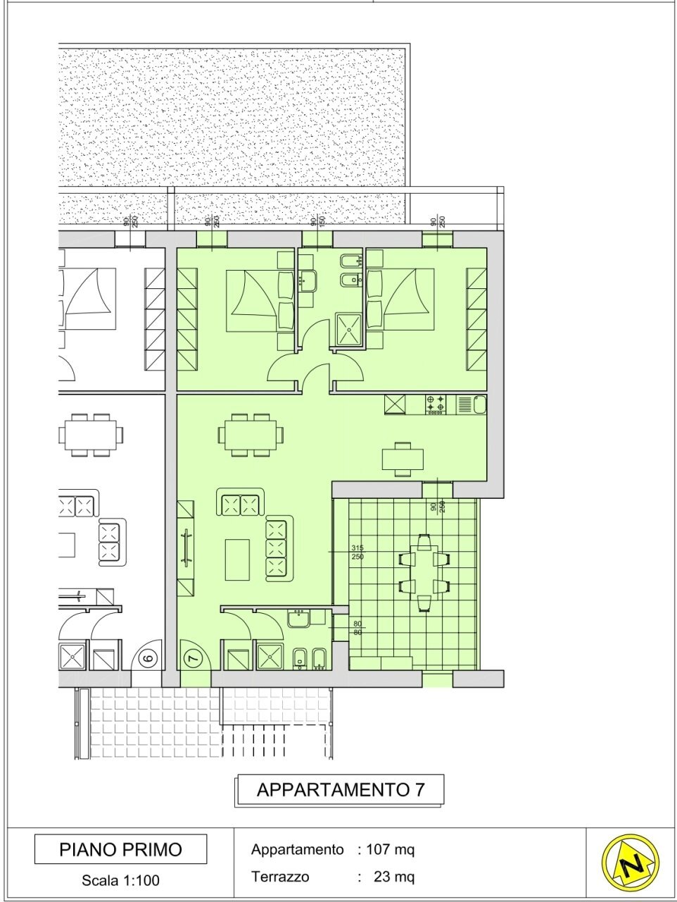 Appartamento 7 copia_page-0001.jpg - Quadrilocale Reggio nell'Emilia - foto 3