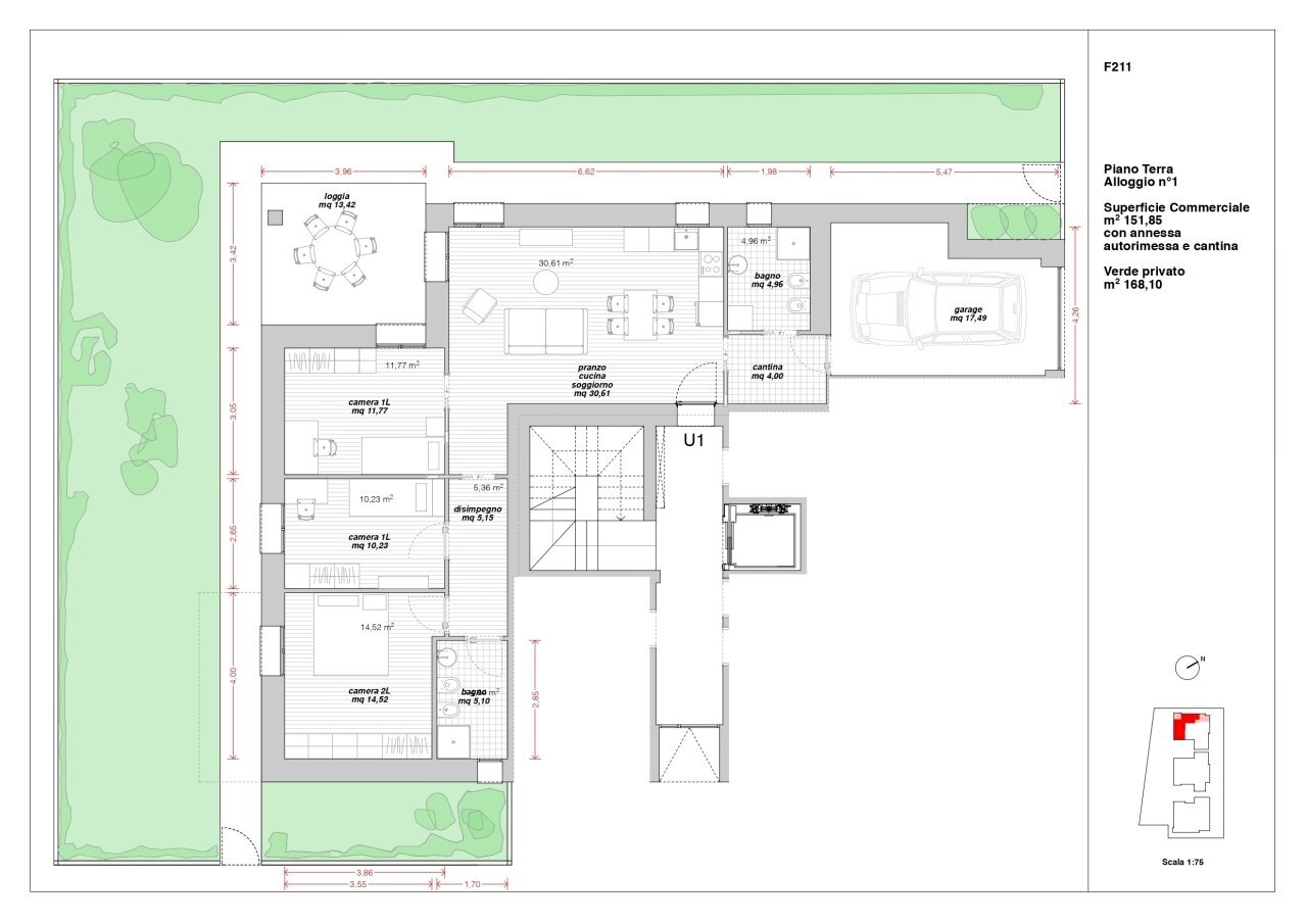 PLANIMETRIA - Apartment Reggio nell'Emilia - photo 3