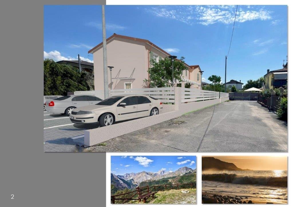 pg 2 - ESTERNO STRADA_TAGLIATA.jpg - Semi-detached house Castelnuovo Magra - photo 2