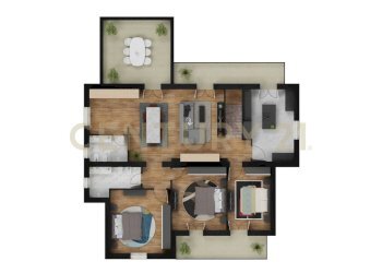 Planimetria_Ipotesi-Progetto2 - Villa Via Aldo Moro 36, Morlupo - photo 7