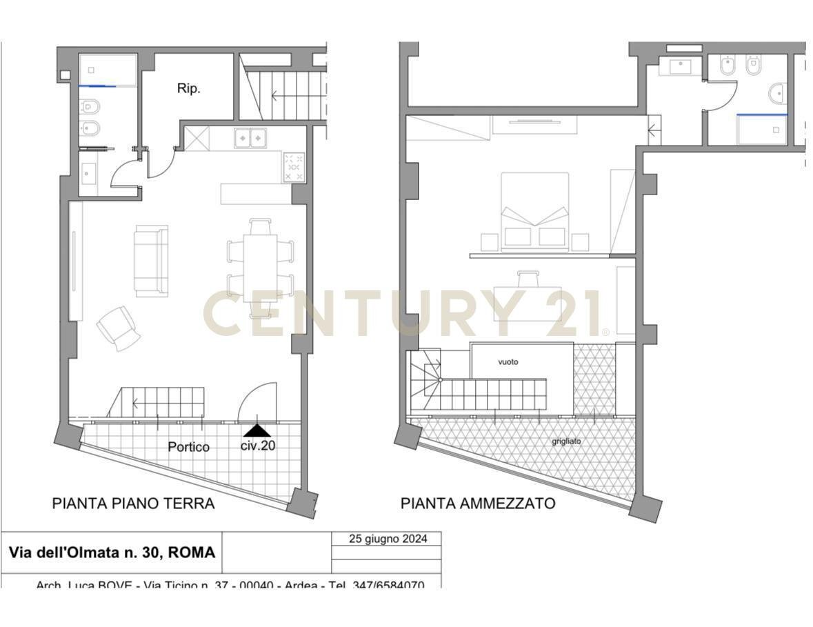 Via dell\' Olmata - Loft Via dell'Olmata 30, Roma - planimetria 1