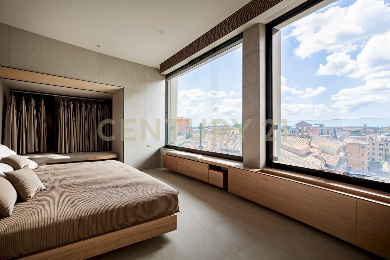 Camera con cabina armadio - Quadrilocale Via dell'Olmata 30, Roma - foto 3