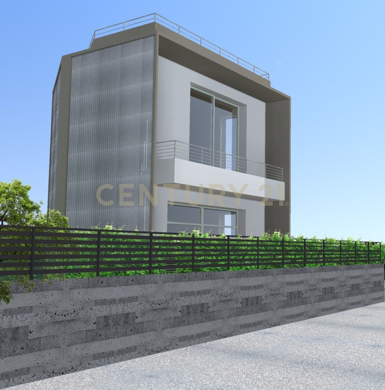 RENDERING PALAZZINA B - 2.jpeg - Villa Via Tremestieri 18, Mascalucia - foto 3