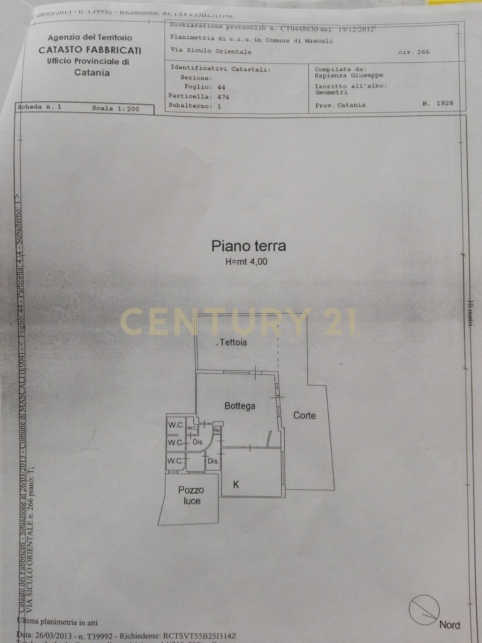 202466.jpg - Locale Commerciale Via Siculo Orientale 488, Catania - planimetria 1